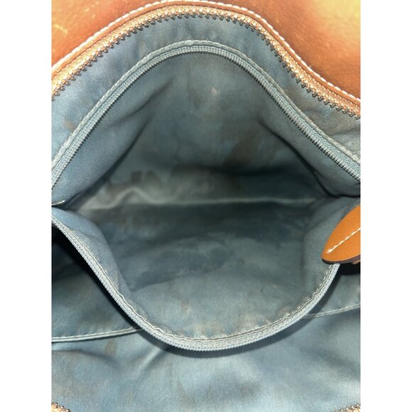 COACH Penelope Cream Pebbled Leather Tote Satchel Shoulder Bag Purse READ - Picture 13 of 16